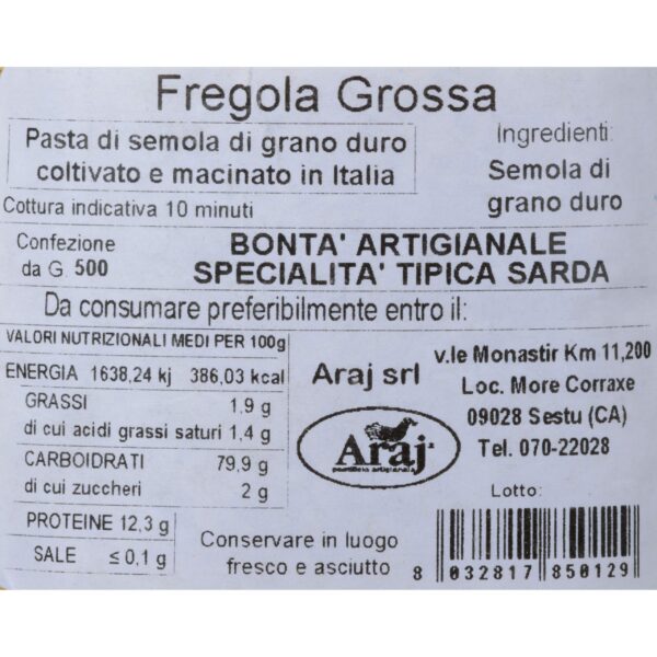 Fregola Sarda grossa - immagine 2