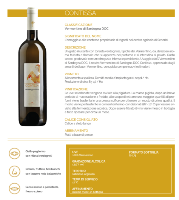 Contissa - Vermentino di Sardegna D.O.C. - immagine 2