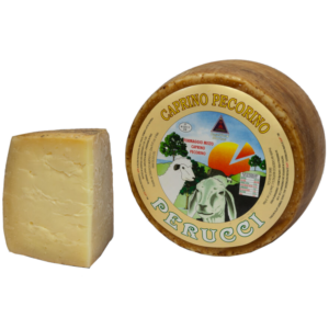 Formaggio di latte misto pecorino caprino.
