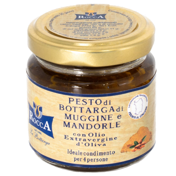 Pesto di bottarga di muggine e mandorle