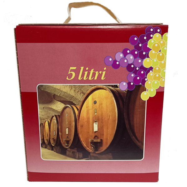 Bag in Box - Vino Rosso - lt. 5 Cantina Argiolas