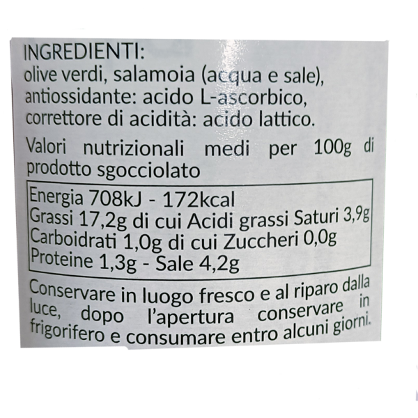 Olive in salamoia La Tonda di Cagliari - immagine 3