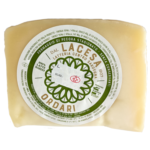 Formaggio di Pecora Canestrato Sardo Ordari (Spicchio)