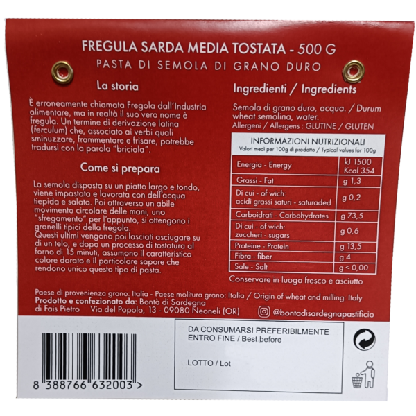 Fregola Sarda media - immagine 3