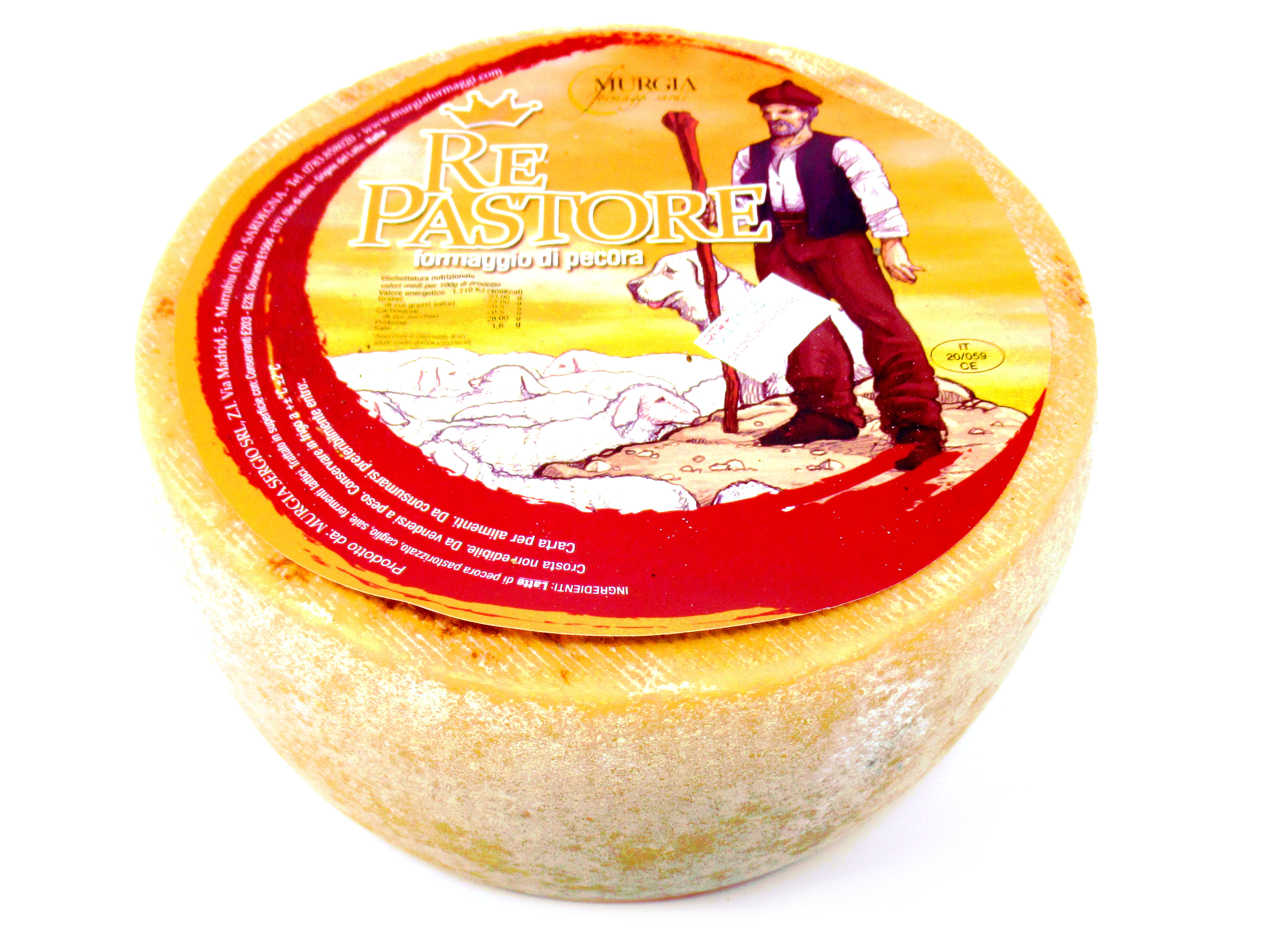 Formaggio Pecorino Re Pastore Stagionato sardo circa 1000gr