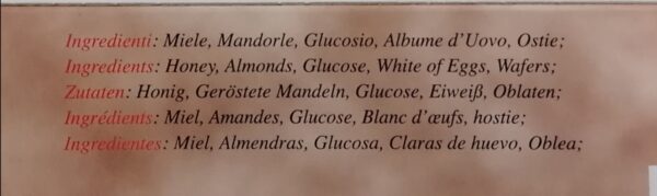 Torrone sardo  Mandorle - immagine 2