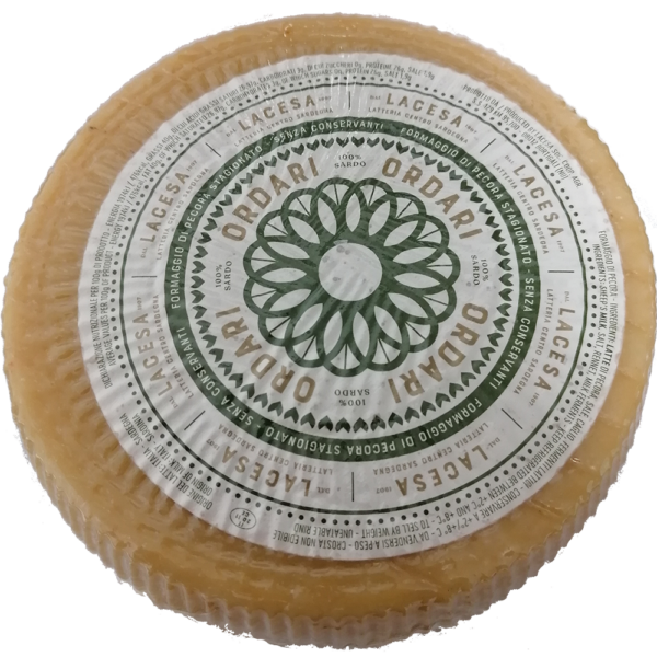 Formaggio di Pecora Canestrato Sardo Ordari (forma intera 6 kg)