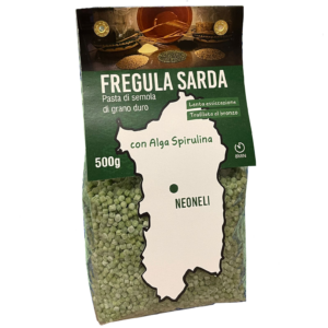 Fregola Sarda media con Alga Spirulina