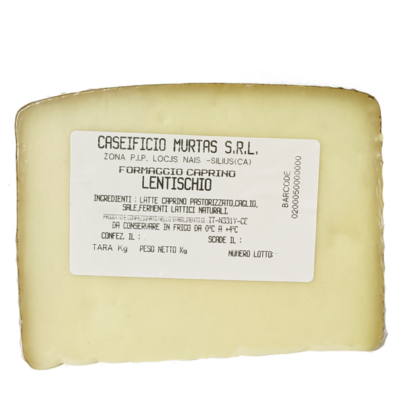 Formaggio di capra sardo Lentischio Spicchio