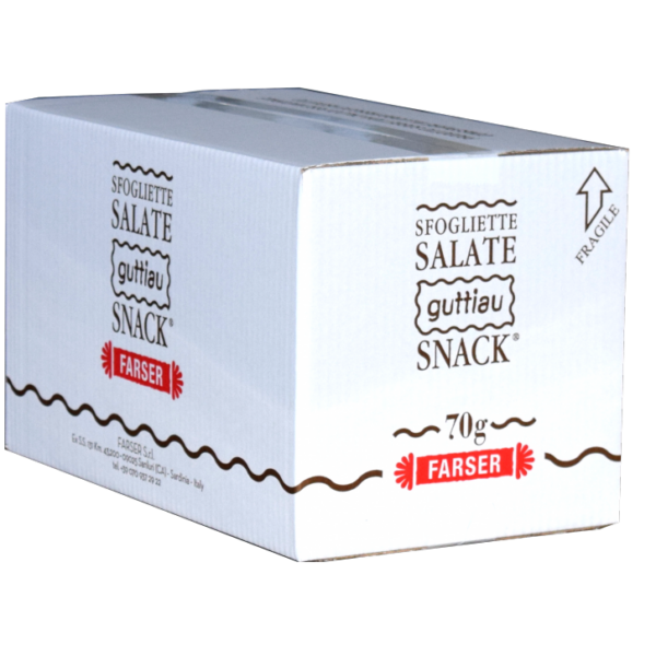 Guttiau Snack gusto classico 24 confezioni da 70 grammi - immagine 2