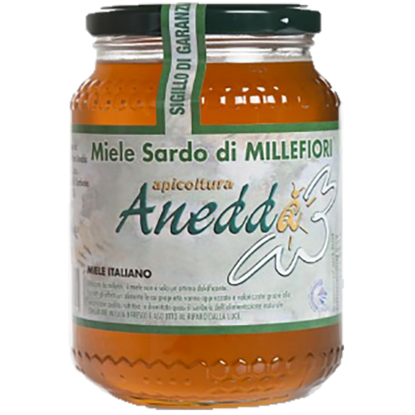 Miele sardo artigianale di millefiori