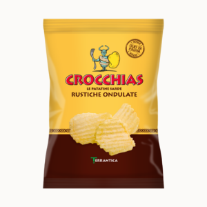 Patatine Rustiche Ondulate g 45 Pack 24 Pz per cartone